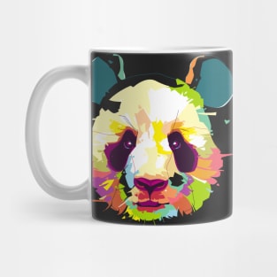 Panda - Animal Life - Popart Portrait Mug